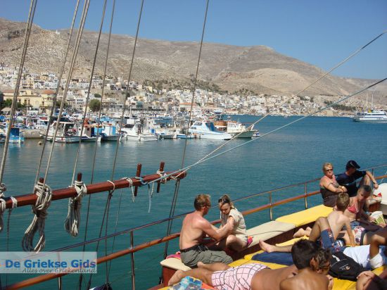 Met de boot van Kos naar Kalymnos